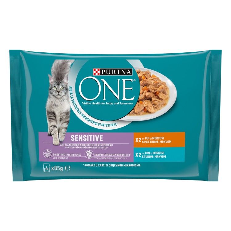 ONE SENS Cat GiG MVChknTuna12(4x85g)N2XG
