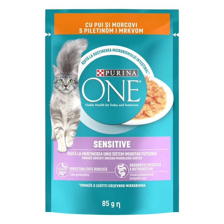 ONE SENSITIVE Cat GiG Chkn&Crt26x85g XG