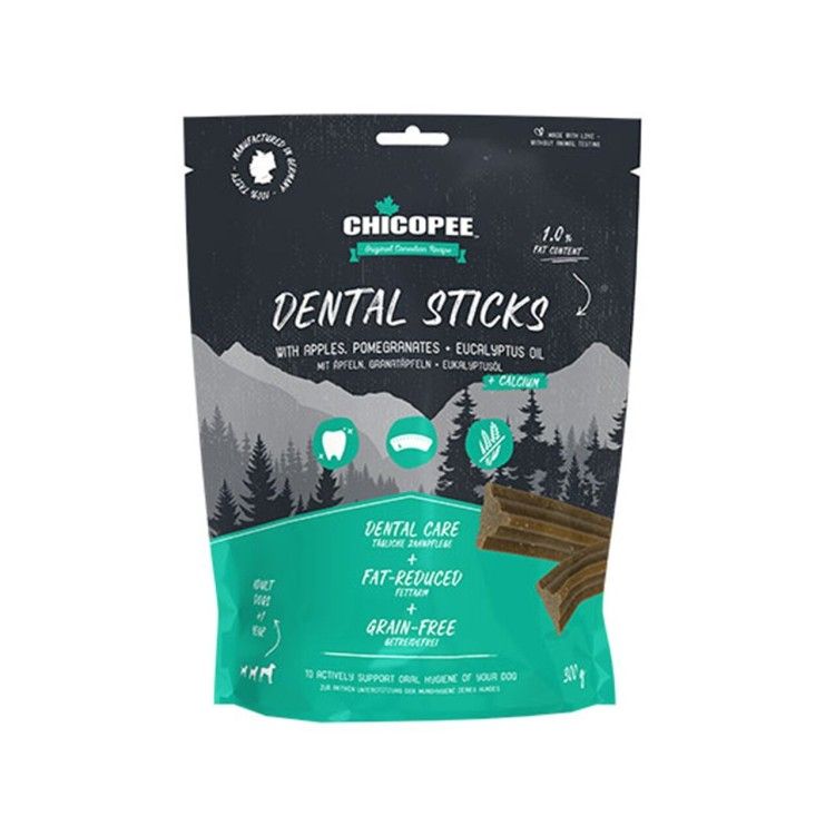Recompense Caini, Chicopee Holistic Nature Line, Dental Stick, 300 g (Hrana Uscata - Caini)