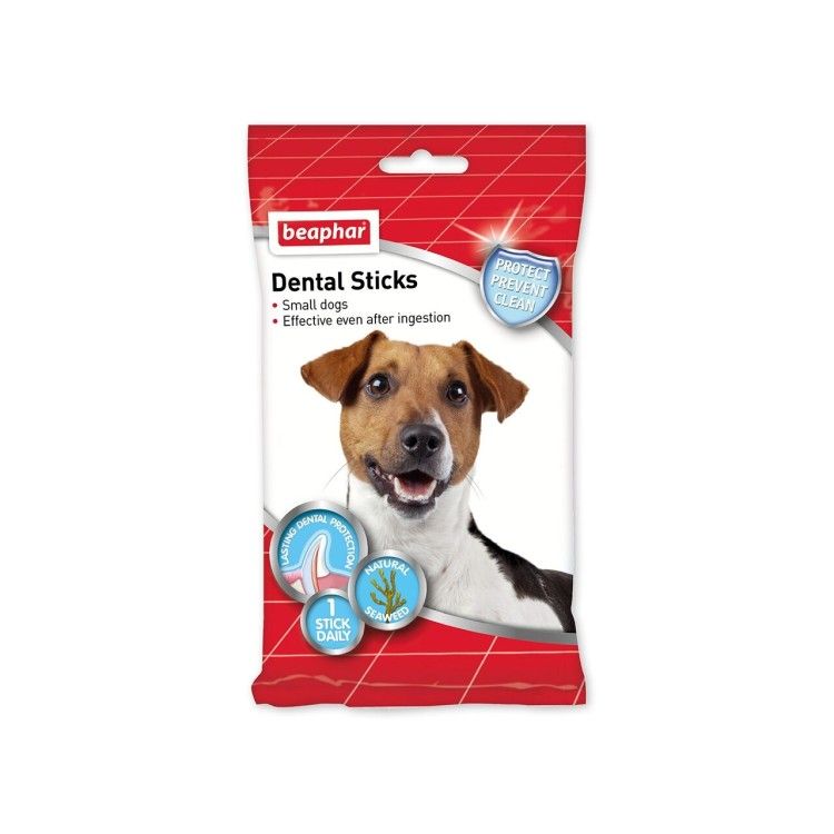 BEAPHAR DENTAL STICKS S 7PCS/112G/13621 (12buc/bax) (Delicii - Caini)