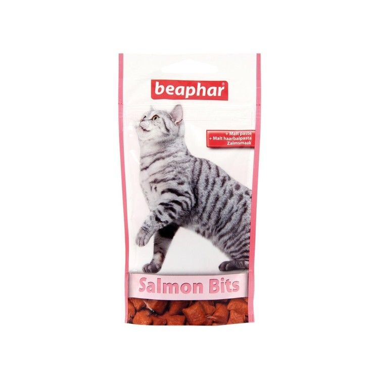 BEAPHAR SNACK CAT PERNUTE CU SOMON 35G/11440 (18buc/bax) (Delicii - Pisici)
