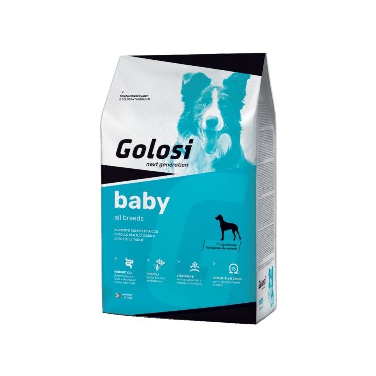 Hrana uscata premium caini, Golosi Dog Baby All Breeds, 12 kg (Hrana Uscata - Caini)