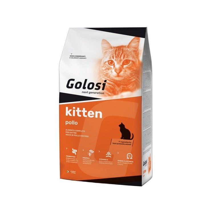 Hrana uscata premium pisici, Golosi Kitten Pui & Orez, 20 kg (Hrana Uscata - Pisici)