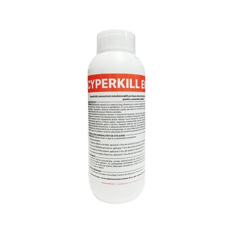 CYPERKILL INSECTICID EC FL 1L (12BUC/BAX)/IND0531439 (Fitosanitare)