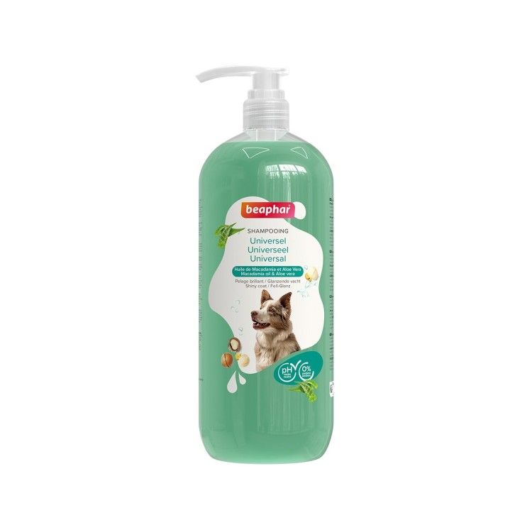 BEAPHAR SAMPON DOG UNIVERSAL MACADAMIA+ALOE 1L/19973 (3buc/bax) (Sampoane)