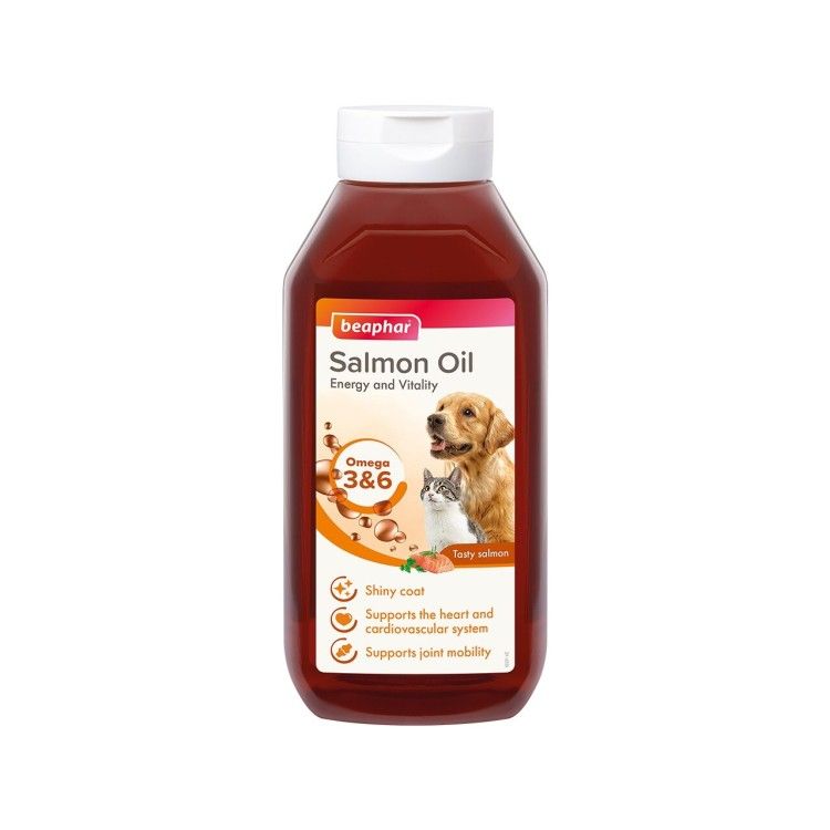 BEAPHAR ULEI DE SOMON OMEGA 3&6 DOG/CAT 940ML/12231 (3buc/bax) (OTC)