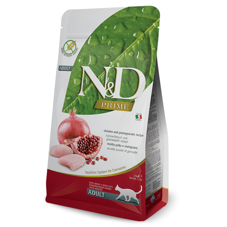 N&D Low Grain Cat Chicken and Pomegranate, 1.5 kg