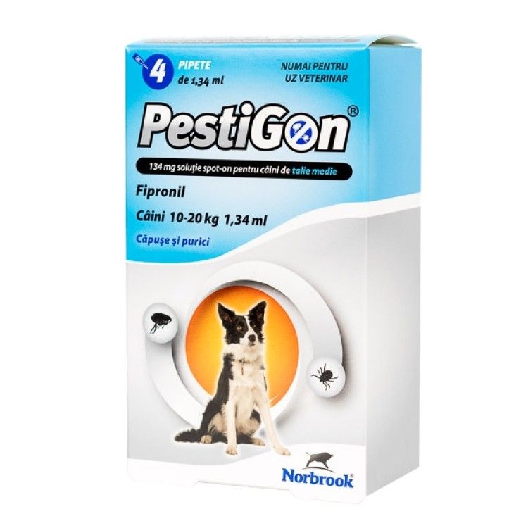Pestigon Dog M (10-20 kg) 4 pipete