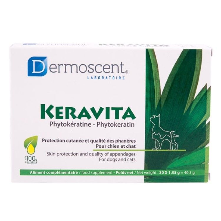 Dermoscent Keravita, 30 tablete