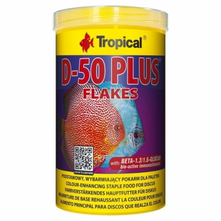 D-50 PLUS, Tropical Fish, 1000 ml/ 200 g