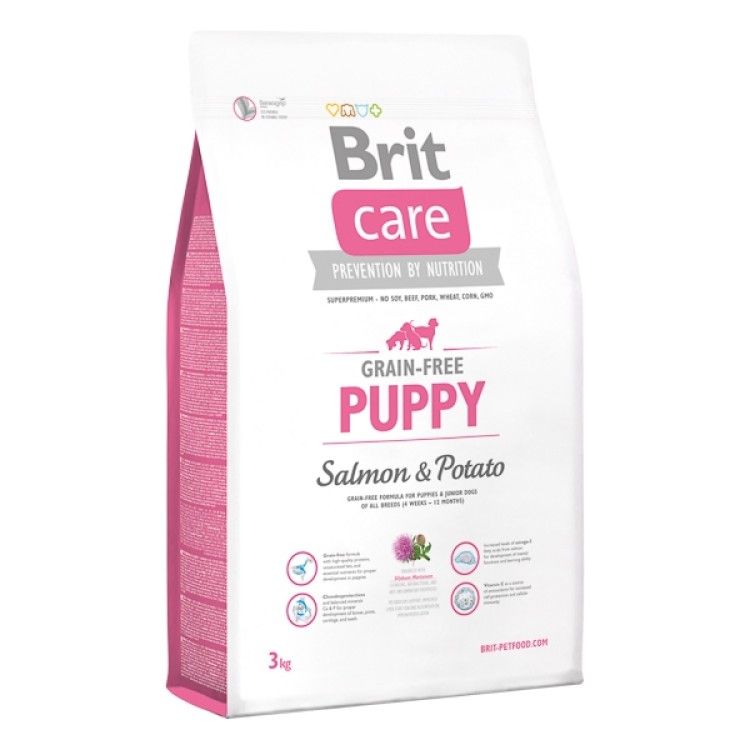 Brit Care Grain-free Puppy Salmon and Potato, 3 kg
