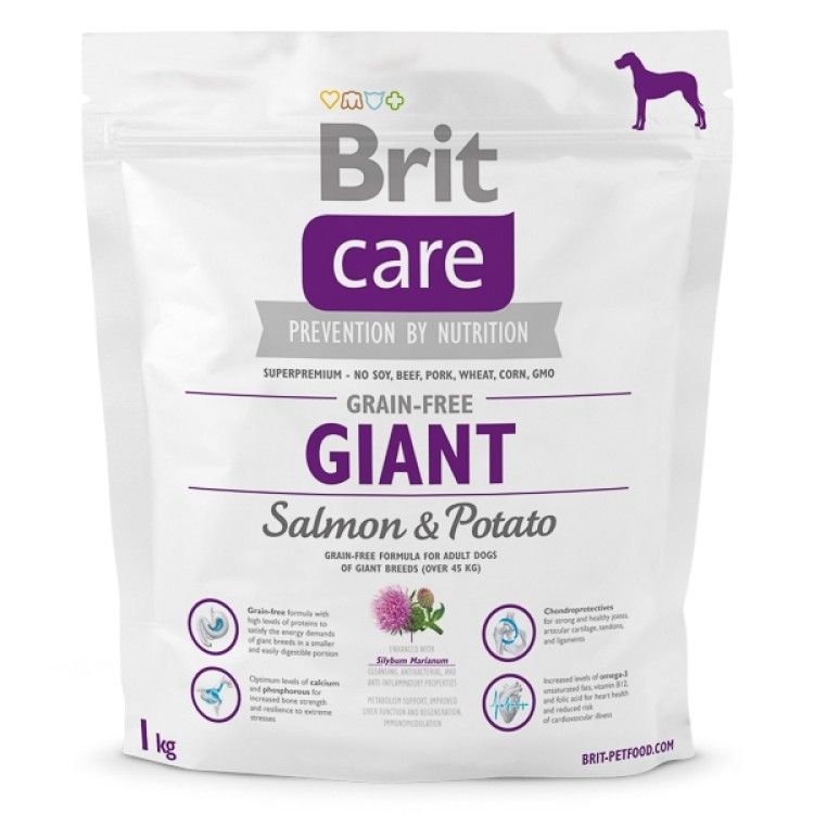 Brit Care Grain-free Giant Salmon and Potato, 1 kg