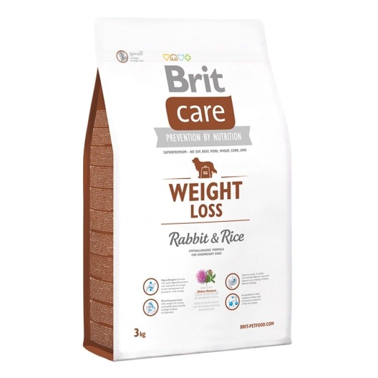 Brit Care Weight Loss Rabbit & Rice, 3 kg