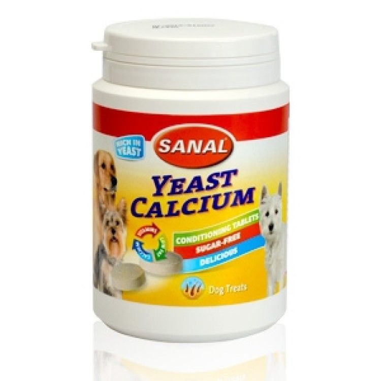 Sanal Dog Yeast Calcium, 150 g