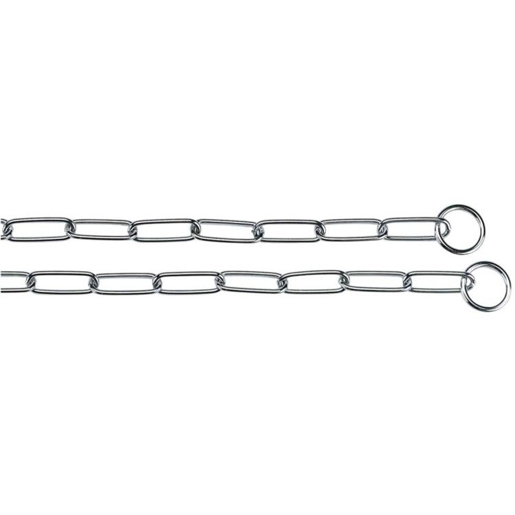 Zgarda caine lant oval 3x50 cm
