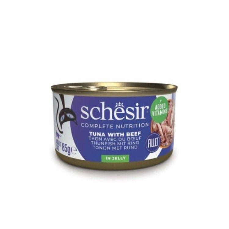 Hrana umeda pisici, Schesir, Ton si Vita File in Jeleu, 85 g (Hrana Umeda - Pisici)