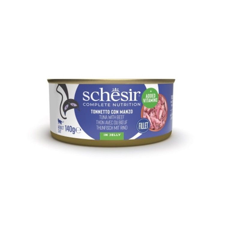 Hrana umeda pisici, Schesir, Ton si Vita in jeleu, 140 g (Hrana Umeda - Pisici)