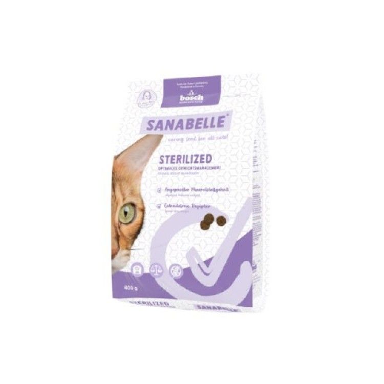 Hrana uscata pisici sterilizate, Sanabelle Sterilised, 400 g (Hrana Uscata - Pisici)