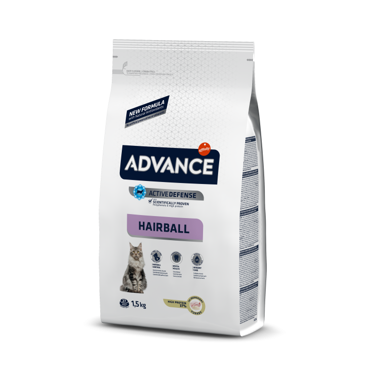 Advance Cat Hairball Curcan & Orez, 1.5 kg