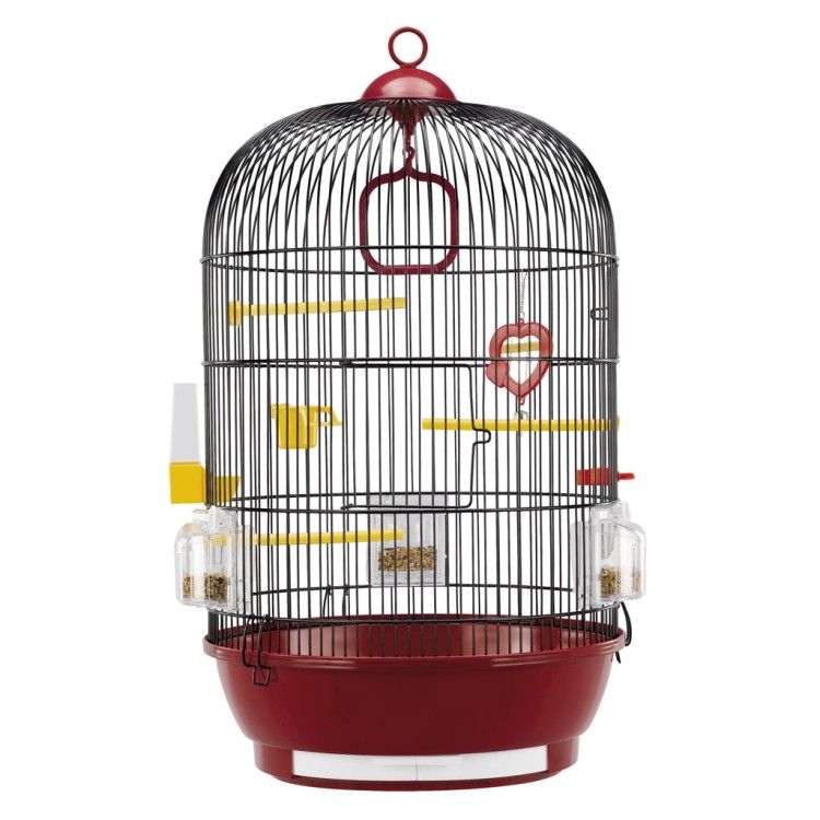Colivie Diva Full Option Rosu / Negru, 40 x 65 cm