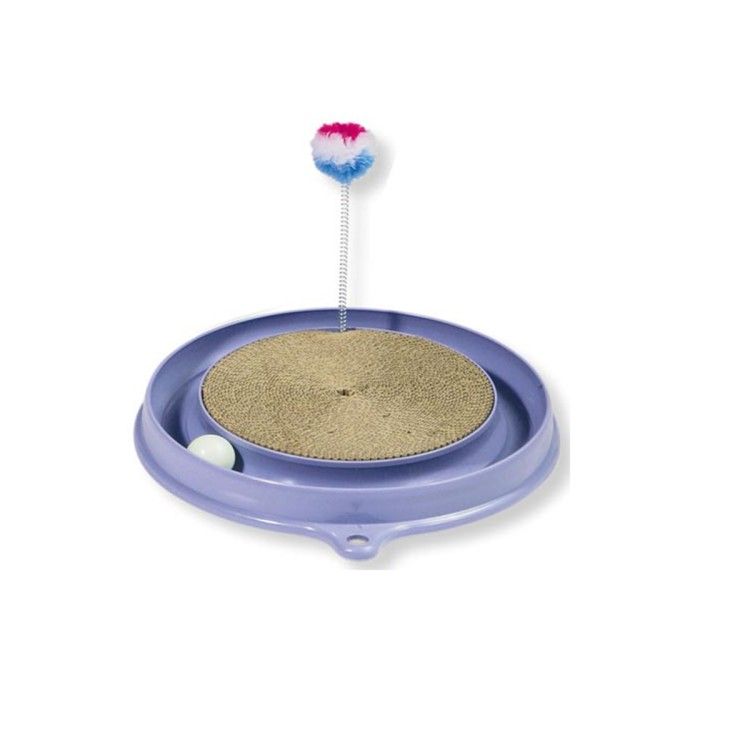 Hagen Jucarie pisica Play N Scratch violet- PetMart Pet Shop Online