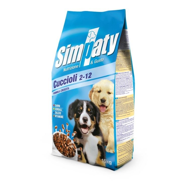 Simpaty Cucciolo/ Puppy, 15 kg (Hrana Uscata - Caini)