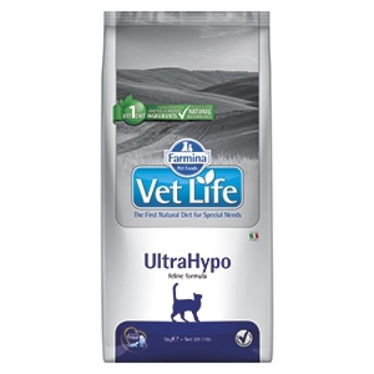Vet Life Natural Diet Cat Ultrahypo, 10 kg