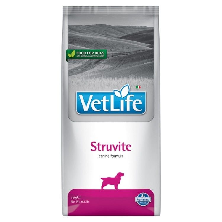 Vet Life Natural Diet Dog Struvite, 12 kg