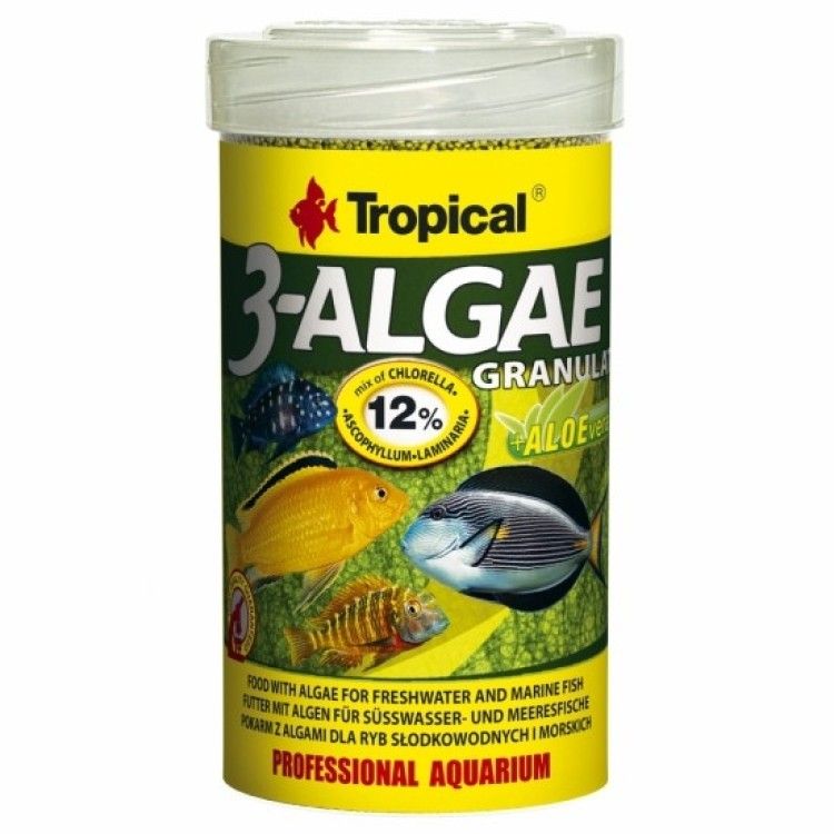 3-ALGAE, Tropical Fish, granulat 100 ml/ 44 g