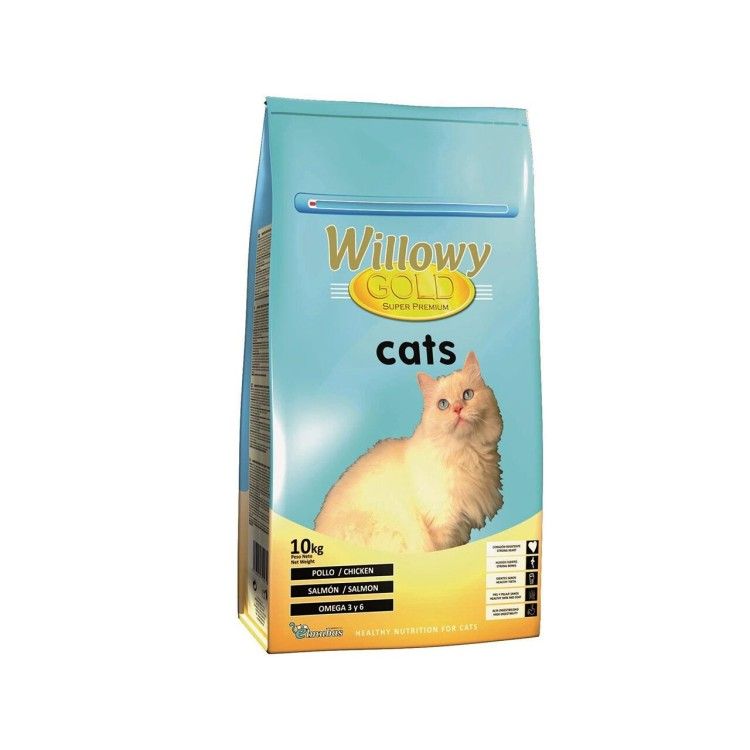 WILLOWY GOLD CAT PUI SOMON 10KG/G04488A10 (28SAC/PAL) (Hrana Uscata - Pisici)