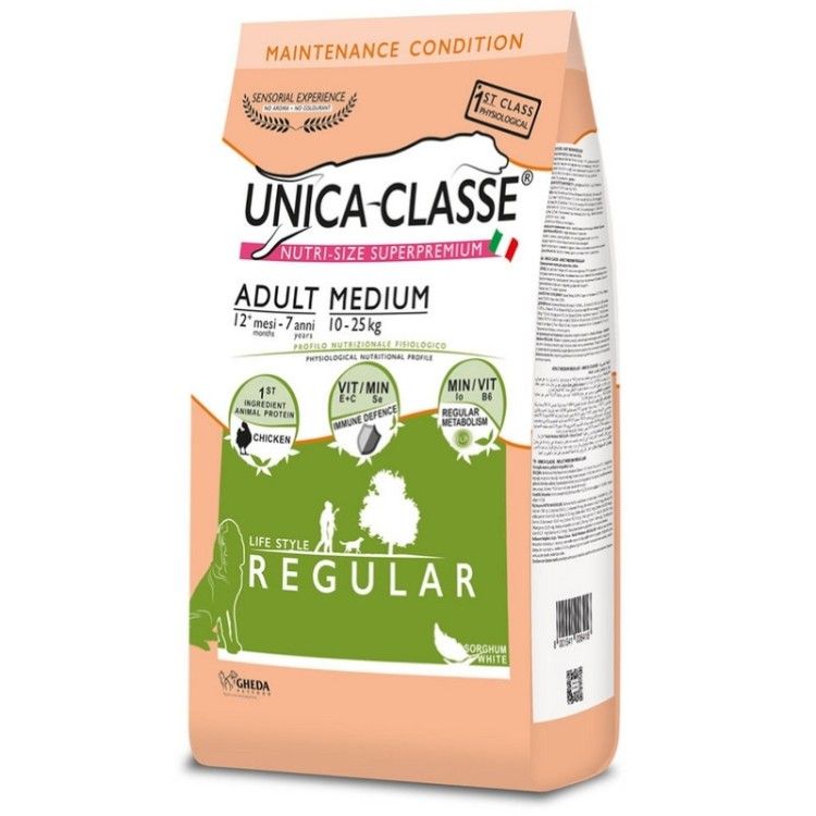 Classe caine Adult Mediu Regular cu Pui 12kg