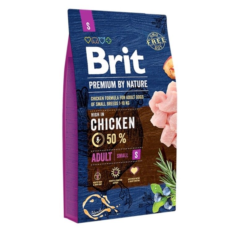 Brit Premium by Nature Adult Small, 8 kg - sac