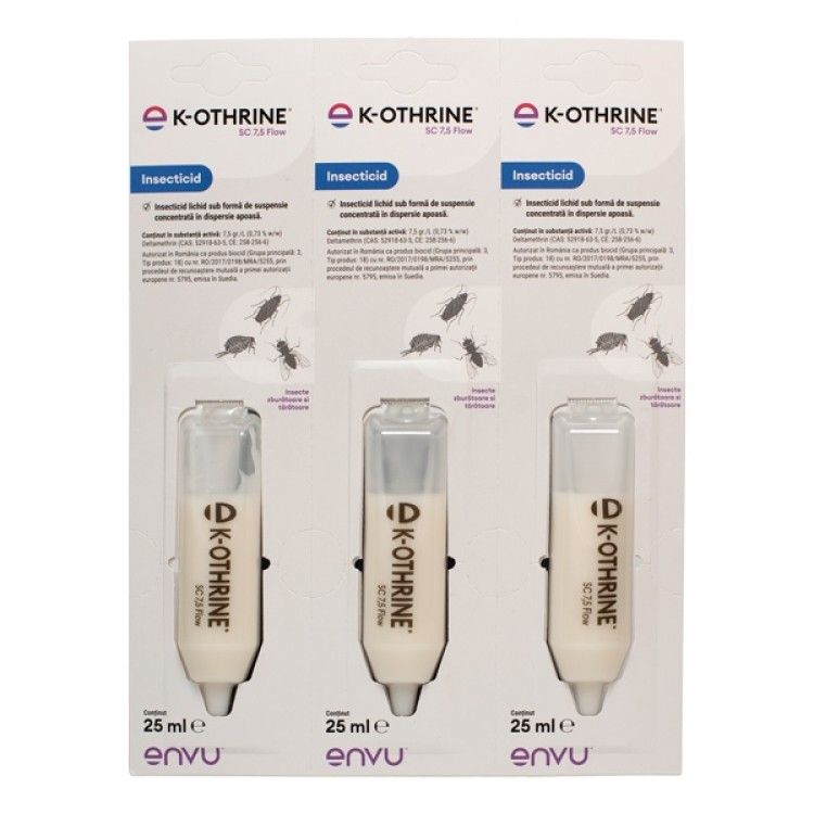 K-Othrine SC 7.5 Flow, 3 x 25 ml