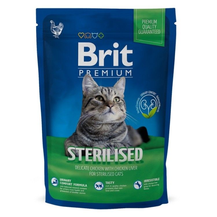 Brit Premium Cat Sterilised, 800 g