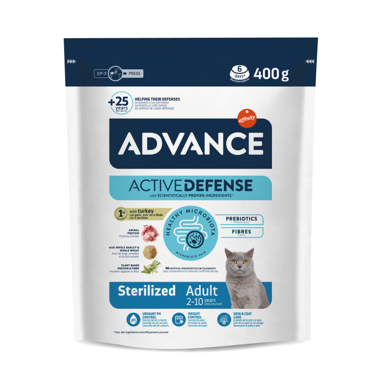 Advance Cat Adult Sterilized, 400 g