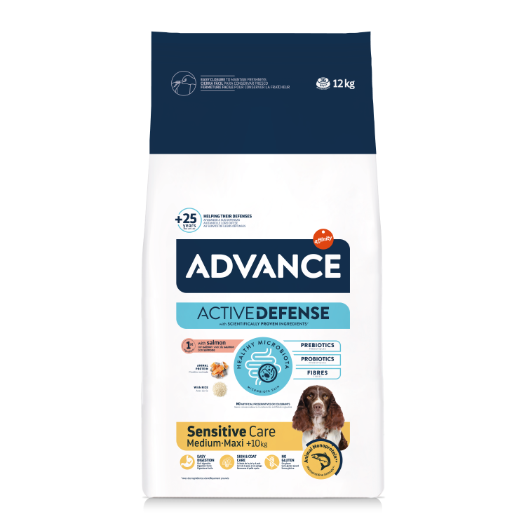 ADVANCE DOG SENSITIVE SOMON & OREZ 12 KG