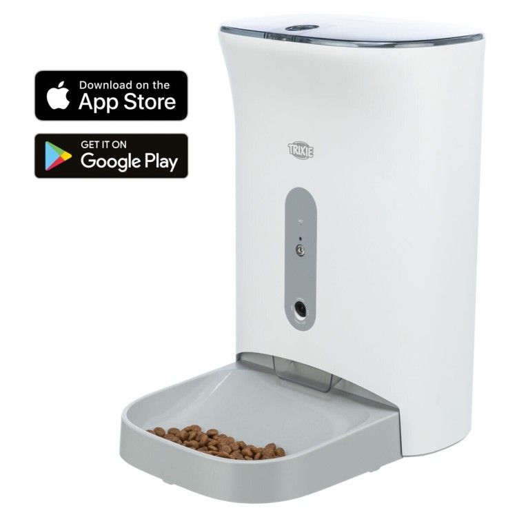Trixie Hranitor Automat TX8 Smart 2.0, 4.5 L/ 24x38x19 cm, alb/ gri (Accesorii - Caini)