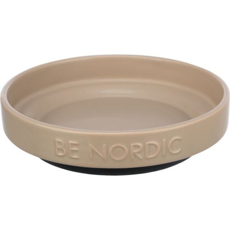 Trixie Bol Ceramic Be Nordic, 0.3 l / ø 16 cm, Taupe, 24525