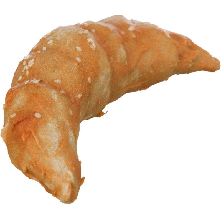 Trixie Recompensa pentru Caini, Denta Fun, Croissant cu Pui, 11 cm/ 80 g (Delicii - Caini)