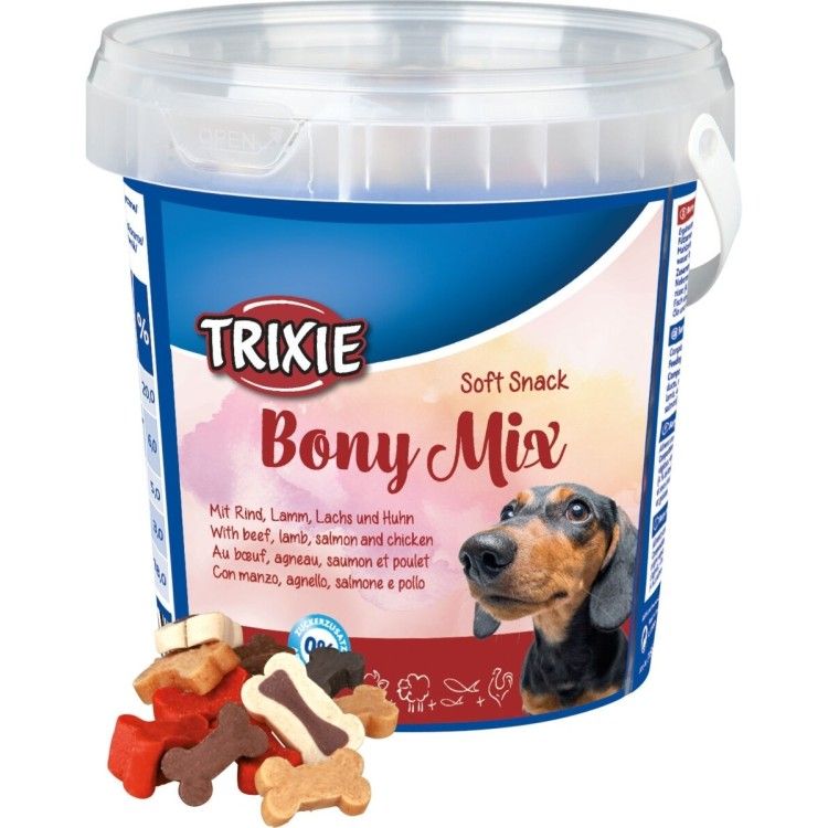 Drops Mixt cu Vita Miel Pui Somon 500 g Galeata 31496 (Delicii - Caini)