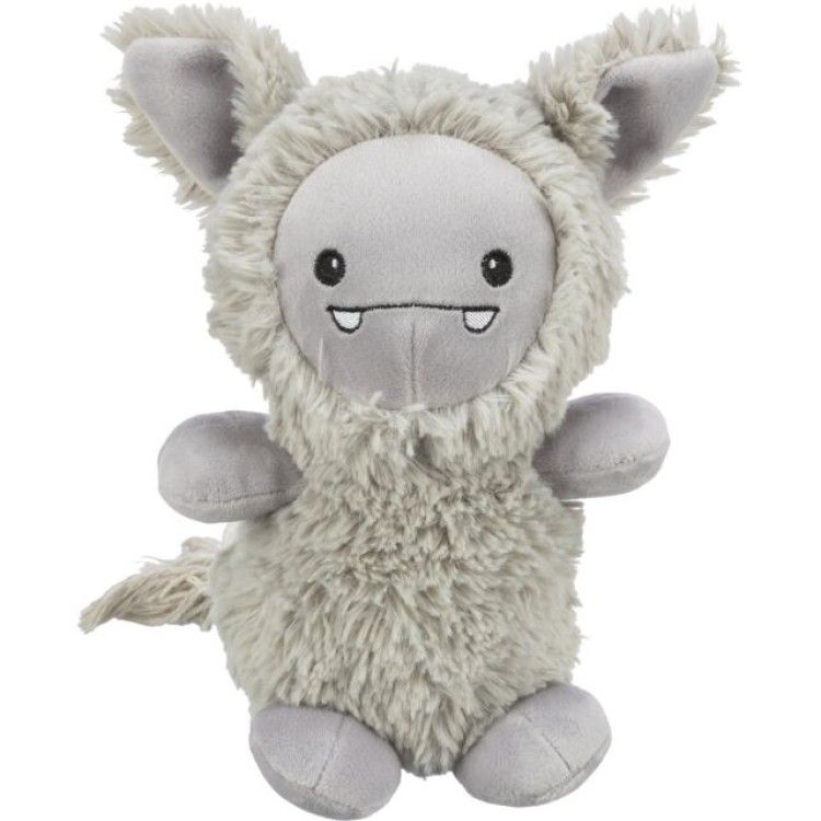 Trixie Jucarie Halloween, Monstru, Plus/ Sfoara cu Sunet, 32 cm, Gri (Jucarii - Caini)