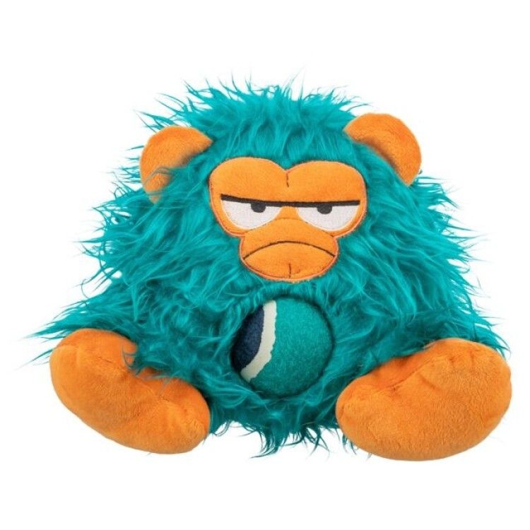 Trixie Jucarie Halloween, Monstru cu Minge de Tenis cu Sunet, 25 cm (Jucarii - Caini)