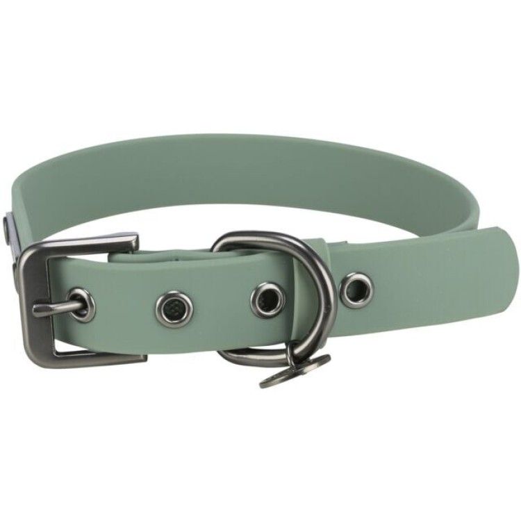 Trixie Zgarda City Style, S - M: 30 - 37 cm / 20 mm, Verde-Salvie, 1971419