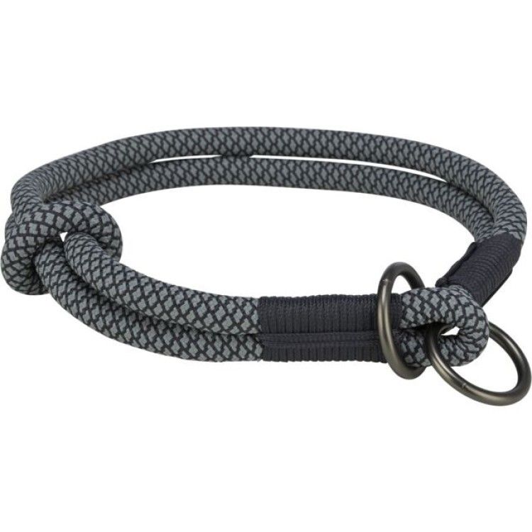 Trixie Zgarda Coarda, S - M: 40 cm / 10 mm, Negru/Gri, 1984501