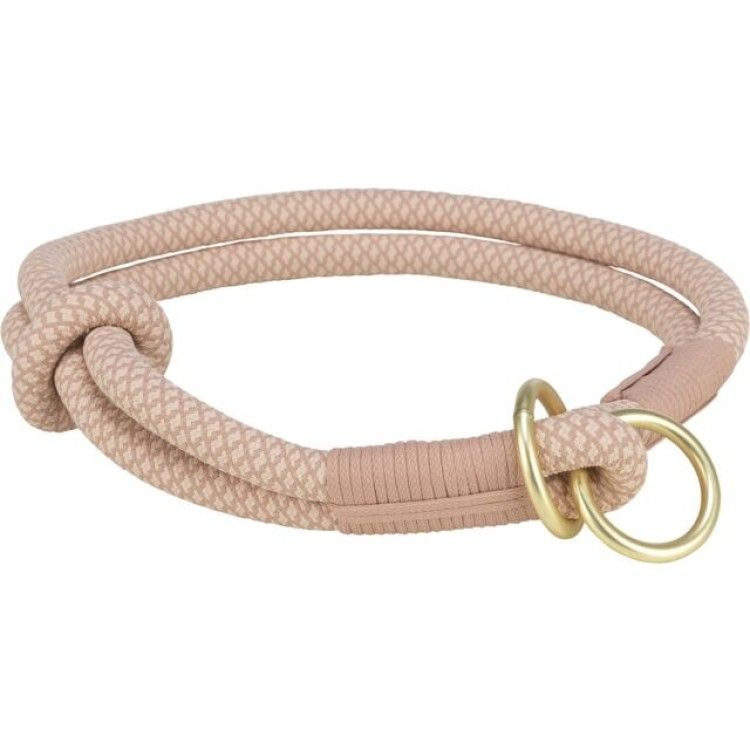 Trixie Zgarda Coarda, S - M: 40 cm / 10 mm, Roz/Roz Pudrat, 1984507
