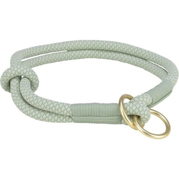 Trixie Zgarda Coarda, S - M: 40 cm / 10 mm, Verde Salvie/Menta, 1984516
