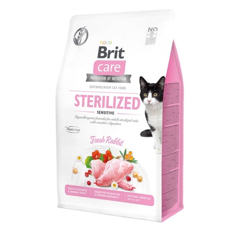 Brit Care Cat GF Sterilized Sensitive, 400 g