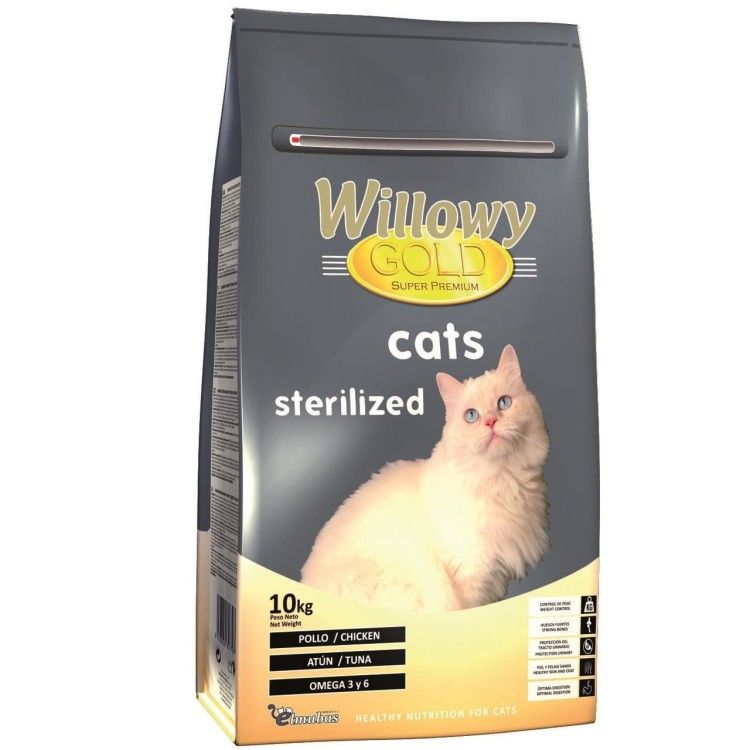WILLOWY GOLD CAT STERILIZED 10KG (28SAC/PAL) (Hrana Uscata - Pisici)