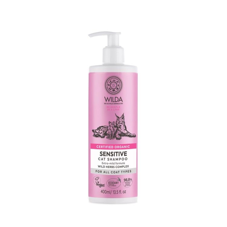 Sampon Wilda, Cat Sensitive, 400 ml (Sampoane)