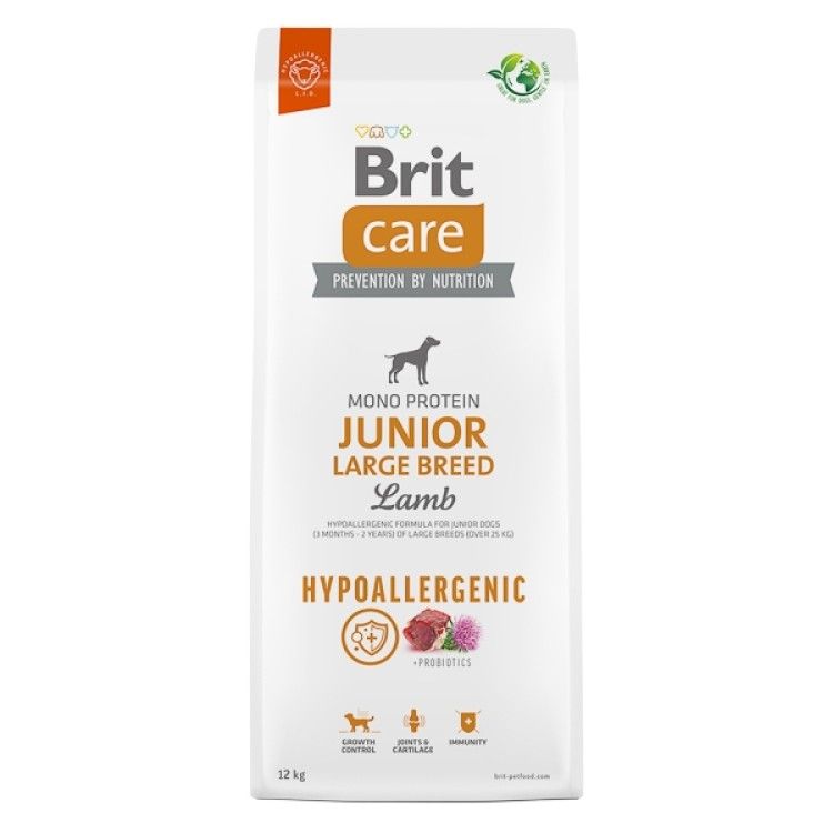 Brit Care Dog Hypoallergenic Junior Large Breed, 12 kg